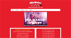 Desktop Screenshot of mabaker.de